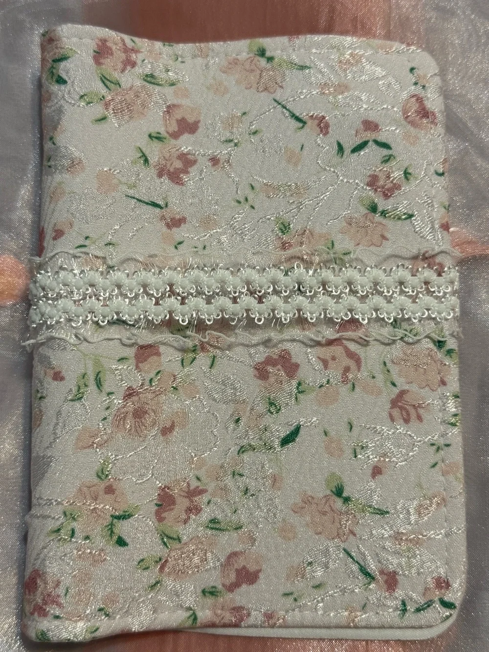 🆕 NWOT A6 Floral Handmade Binder